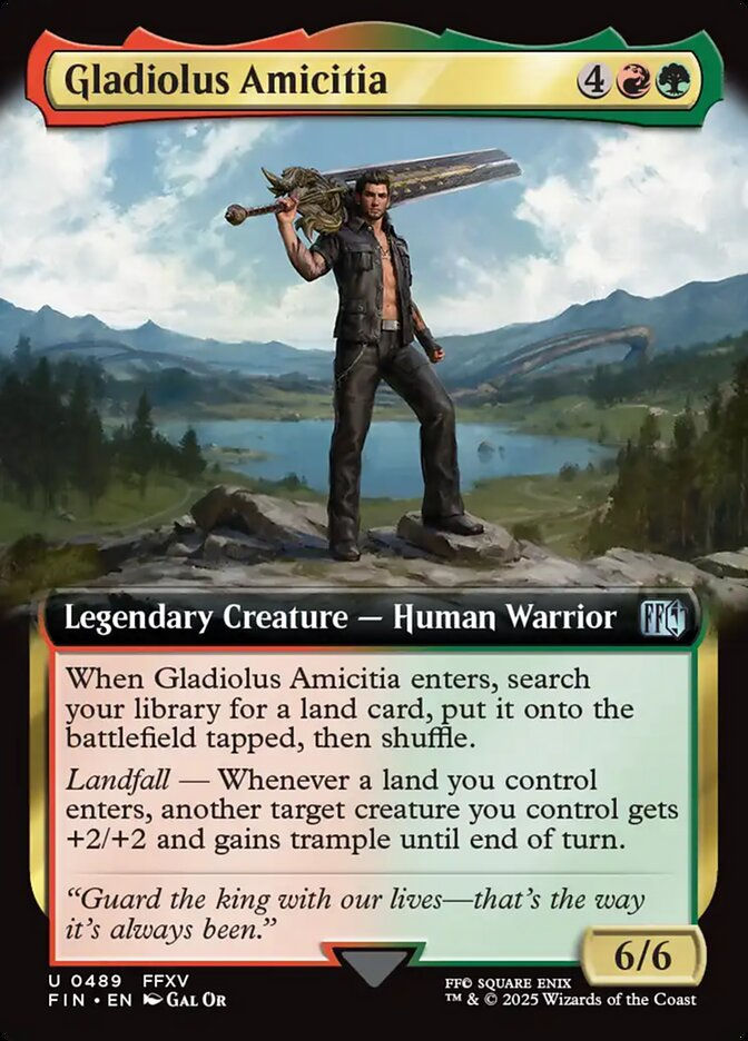 Gladiolus Amicitia (FIN) (489) / Extended Art