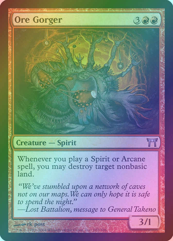 Ore Gorger (CHK) (182) / Foil