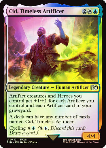 Cid, Timeless Artificer (FIN) (417) / Foil