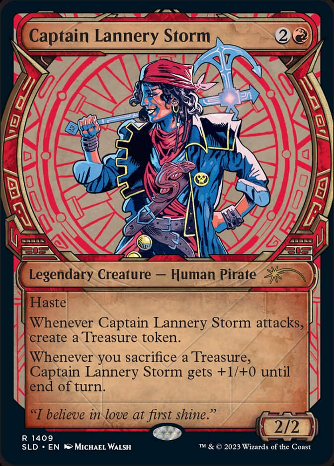 Captain Lannery Storm (SLD) (1409) / Showcase