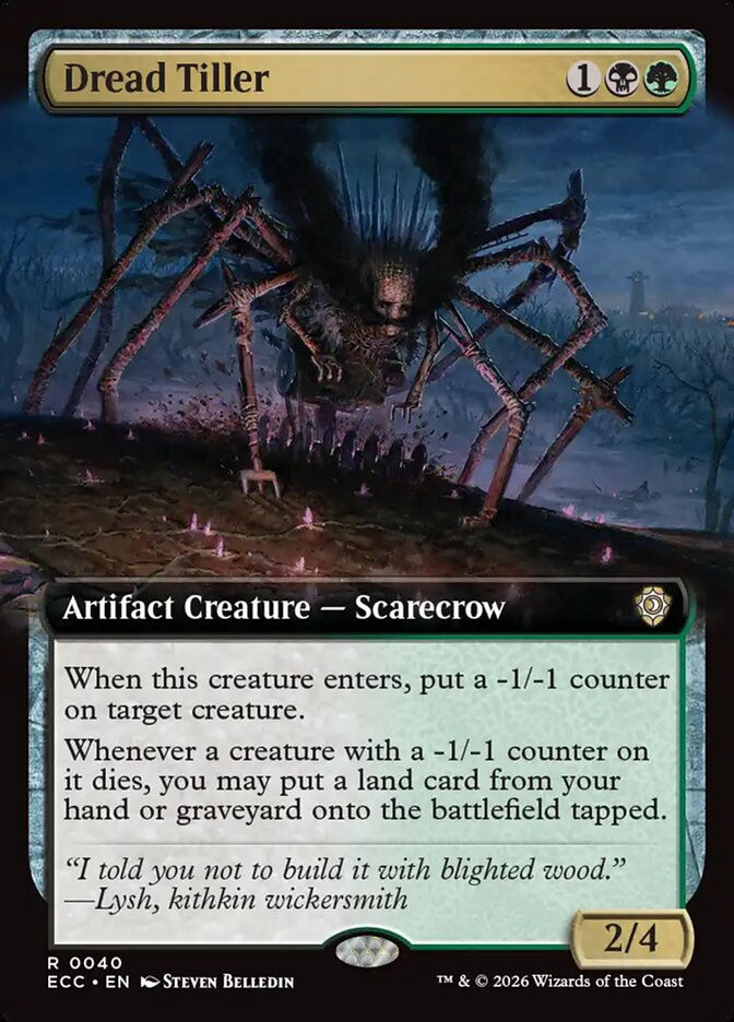 Dread Tiller (ECC) (40) / Extended Art