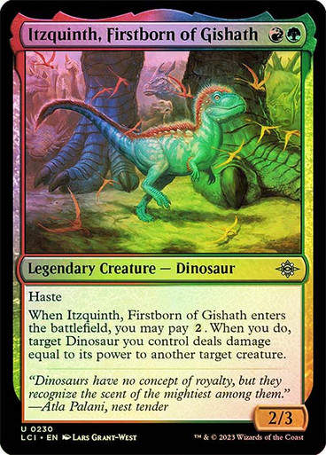 Itzquinth, Firstborn of Gishath (lci) / Foil