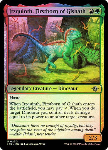 Itzquinth, Firstborn of Gishath (lci) / Foil