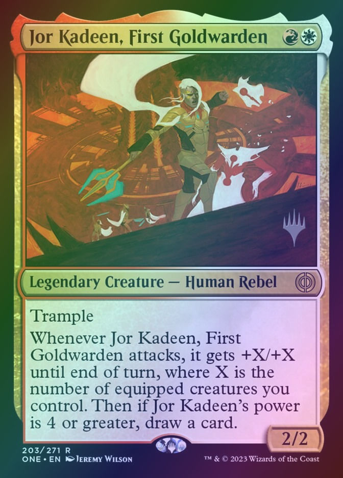 Jor Kadeen, First Goldwarden (PONE) (203p) / Foil