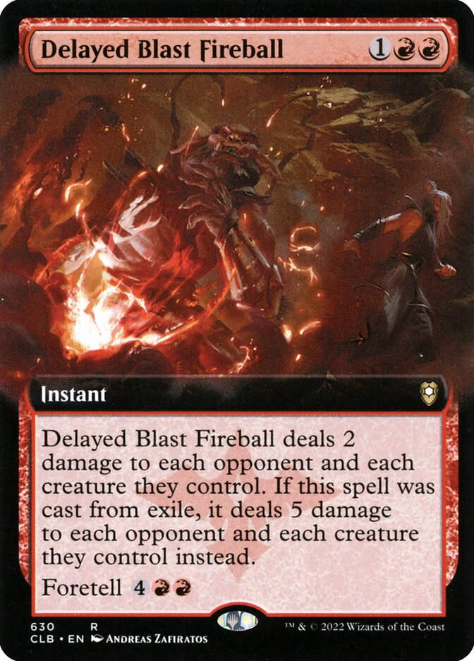 Delayed Blast Fireball (CLB) (630) / Extended Art