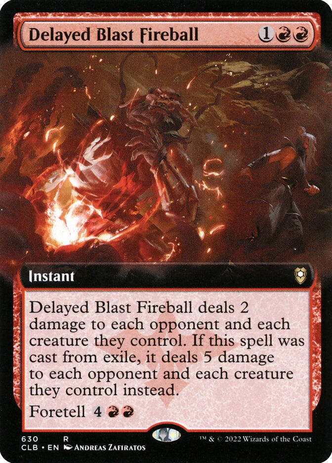 Delayed Blast Fireball (CLB) (630) / Extended Art