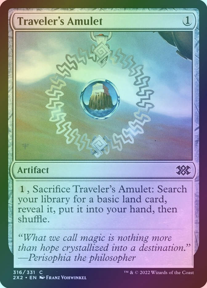 Traveler's Amulet (2X2) (316) / Foil