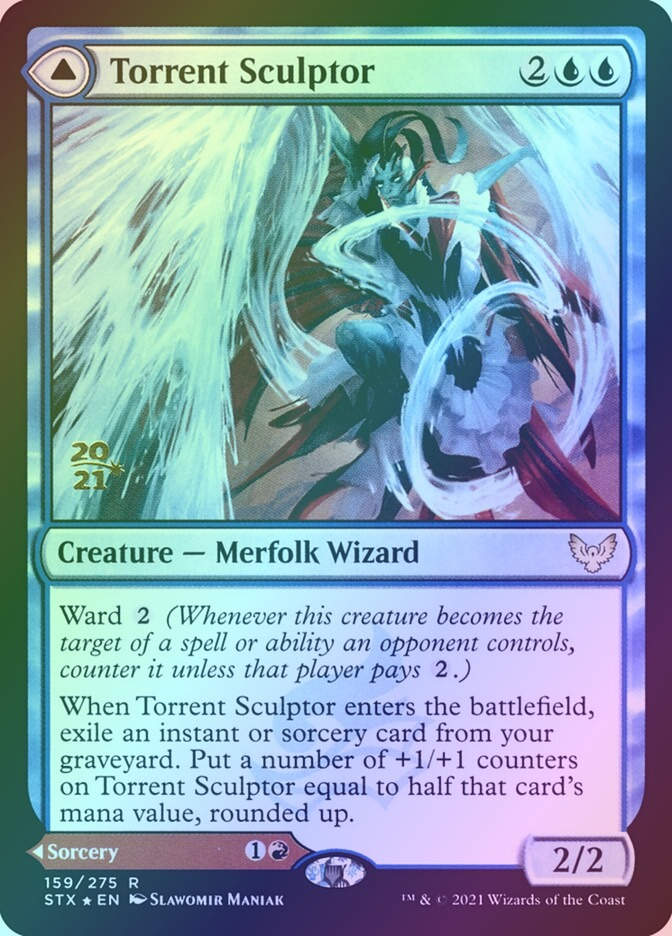 Torrent Sculptor // Flamethrower Sonata (PSTX) (159s) / Foil