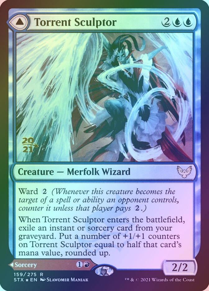 Torrent Sculptor // Flamethrower Sonata (PSTX) (159s) / Foil — cara 1 de 2