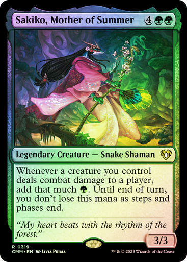 Sakiko, Mother of Summer (cmm) / Foil