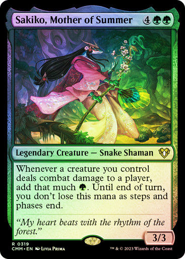 Sakiko, Mother of Summer (cmm) / Foil