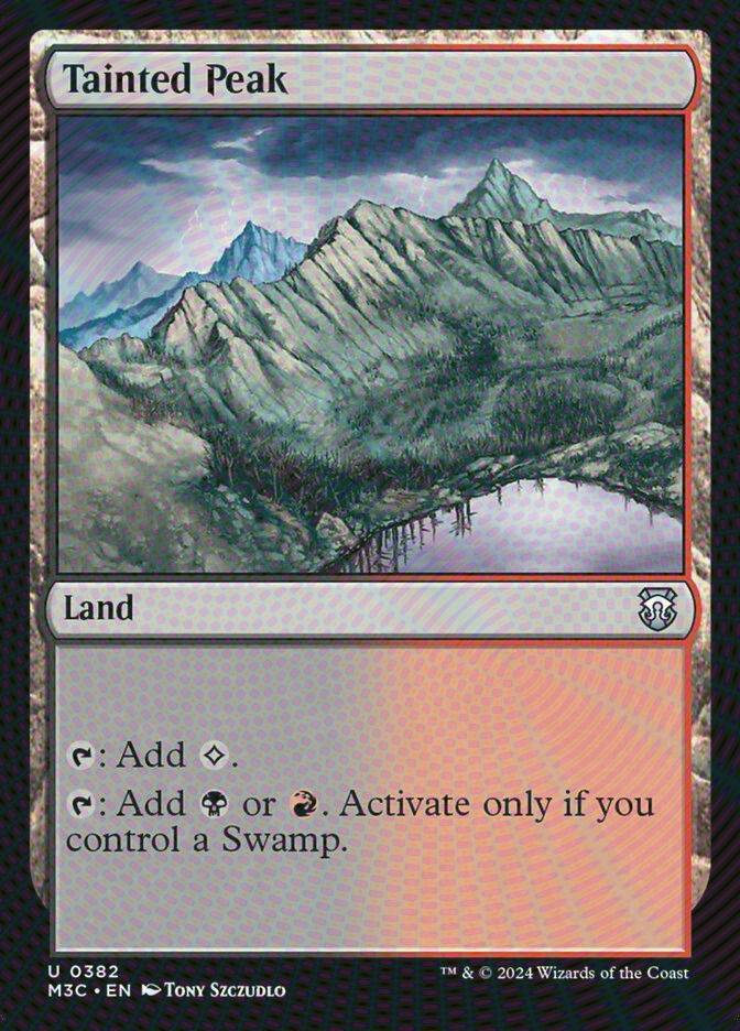 Tainted Peak (M3C) (382) / Ripple Foil