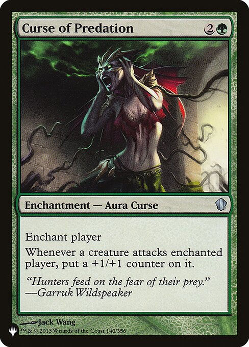 Curse of Predation (PLST) (C13-140)