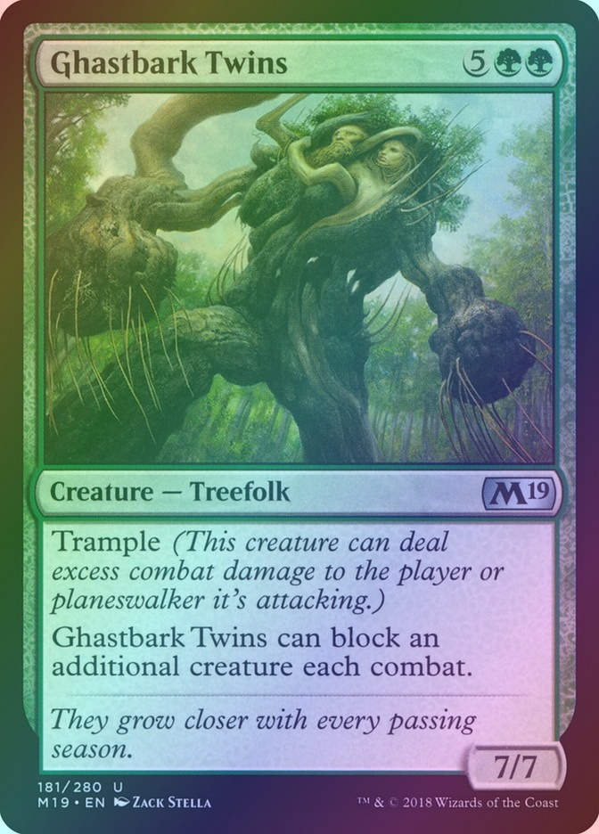Ghastbark Twins (M19) (181) / Foil