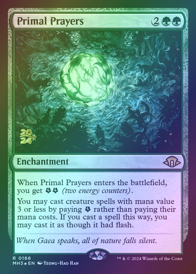 Primal Prayers (PMH3) (166s) / Foil