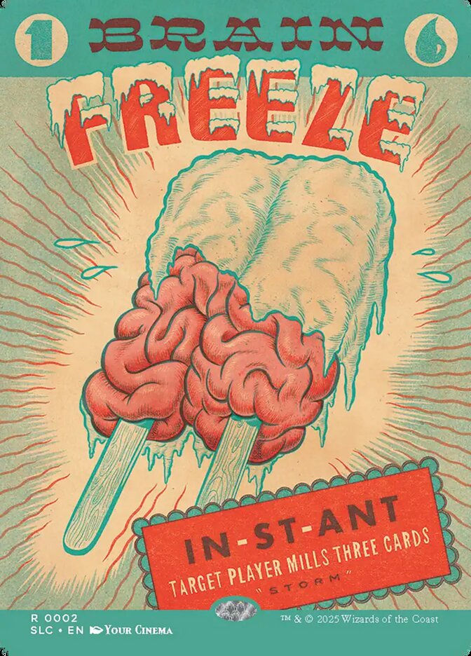 Brain Freeze (SLC) (2) / Borderless