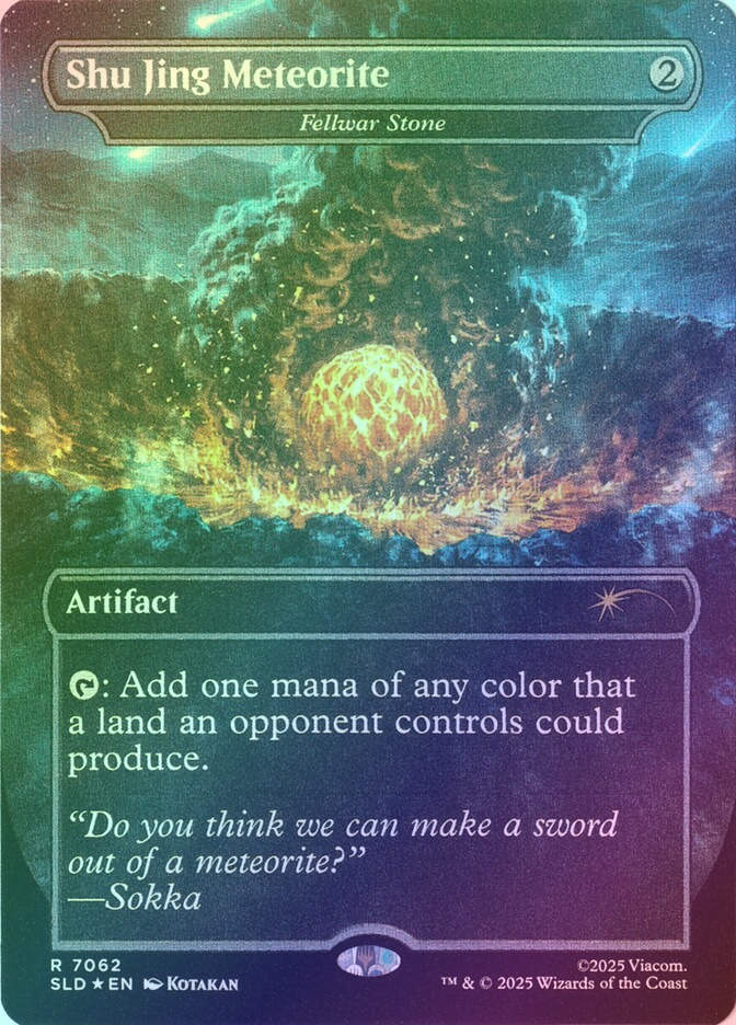 Fellwar Stone (SLD) (7062) / Borderless / Rainbow Foil