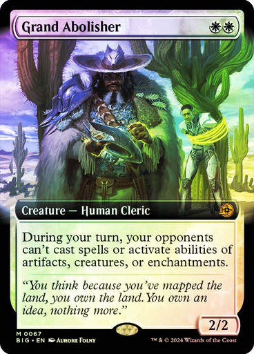 Grand Abolisher (BIG) (67) / Extended Art / Foil