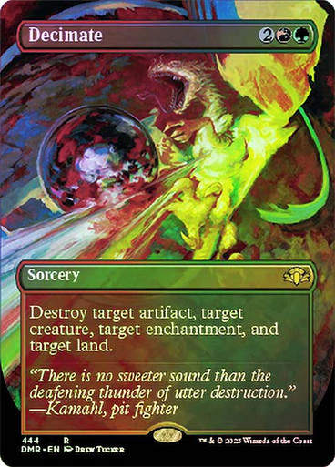 Decimate (DMR) / Borderless / Foil