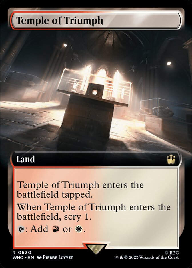 Temple of Triumph (WHO) (530) / Extended Art