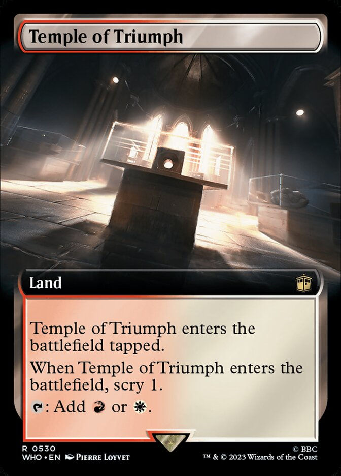 Temple of Triumph (WHO) (530) / Extended Art