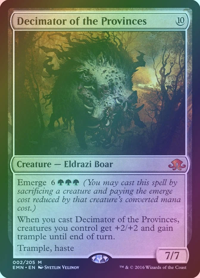 Decimator of the Provinces (EMN) (2) / Foil