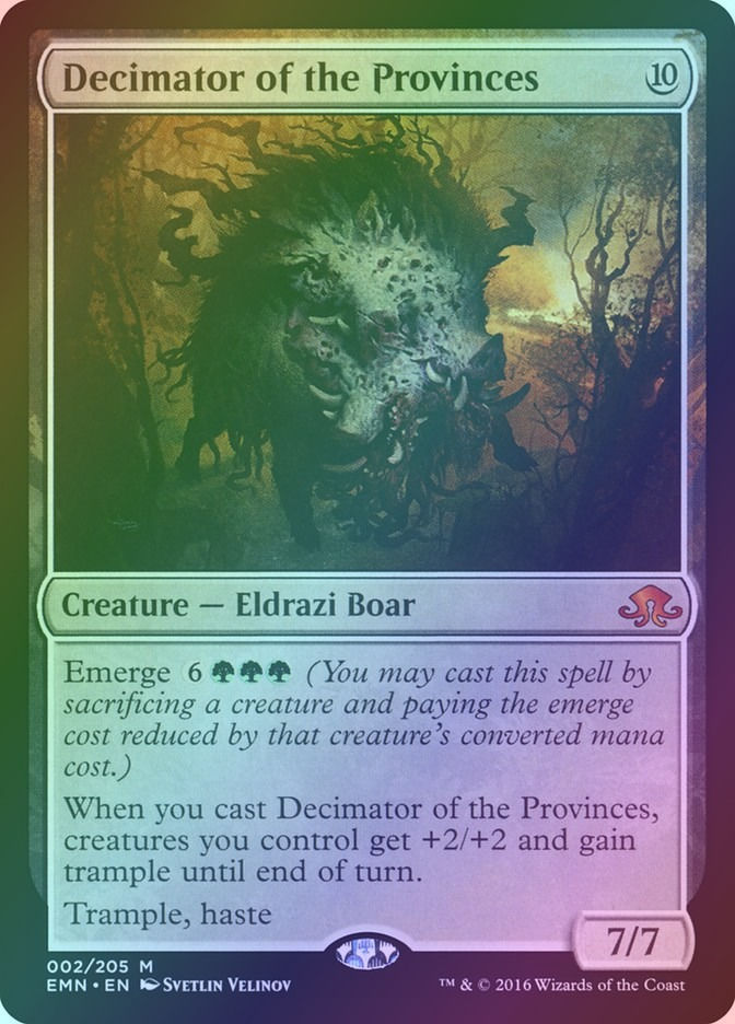 Decimator of the Provinces (EMN) (2) / Foil