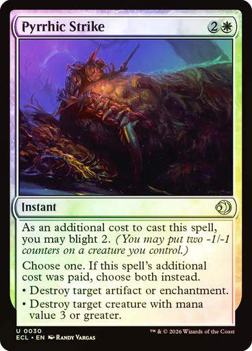 Pyrrhic Strike (ECL) (30) / Foil