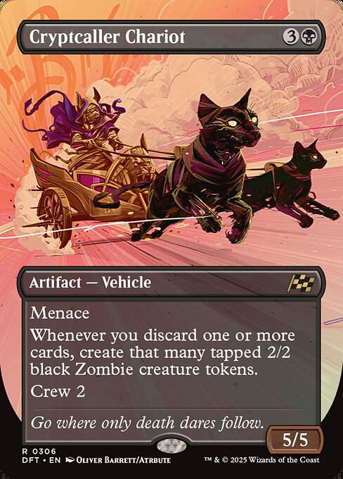 Cryptcaller Chariot (DFT) (306) / Borderless