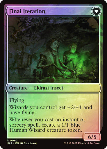 Docent of Perfection // Final Iteration (INR) (62) / Foil — cara 2 de 2
