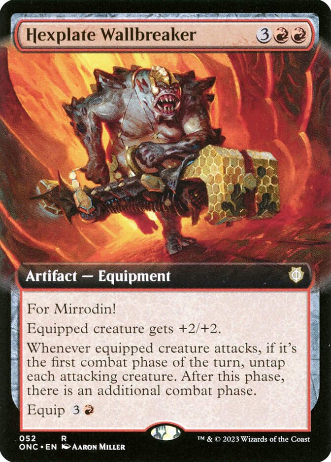 Hexplate Wallbreaker (ONC) (52) / Extended Art