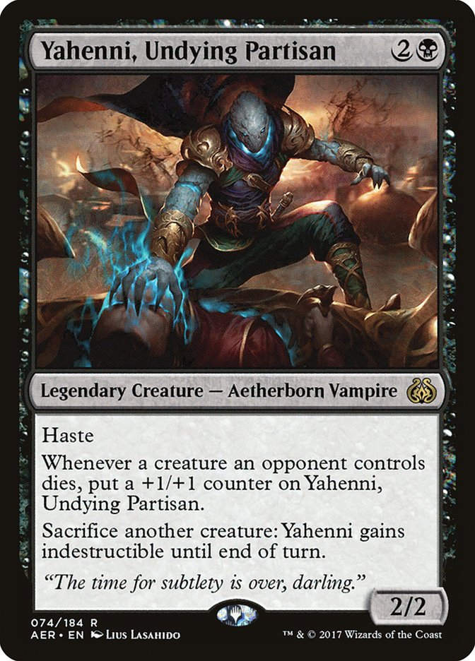 Yahenni, Undying Partisan (AER) (74) / Foil