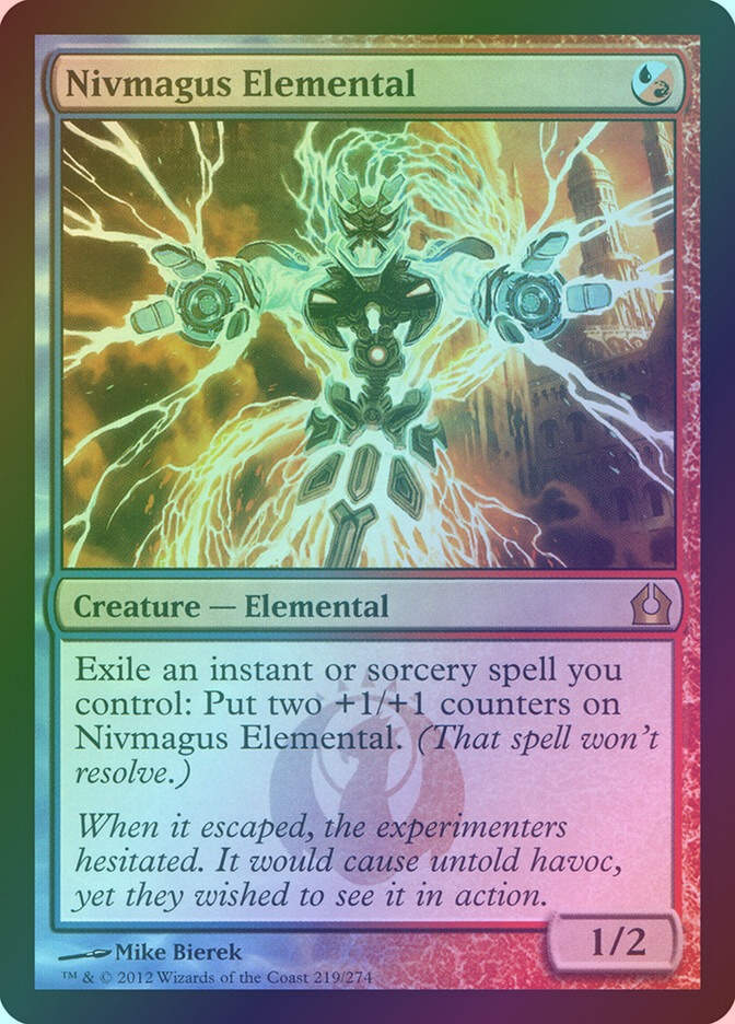 Nivmagus Elemental (RTR) (219) / Foil