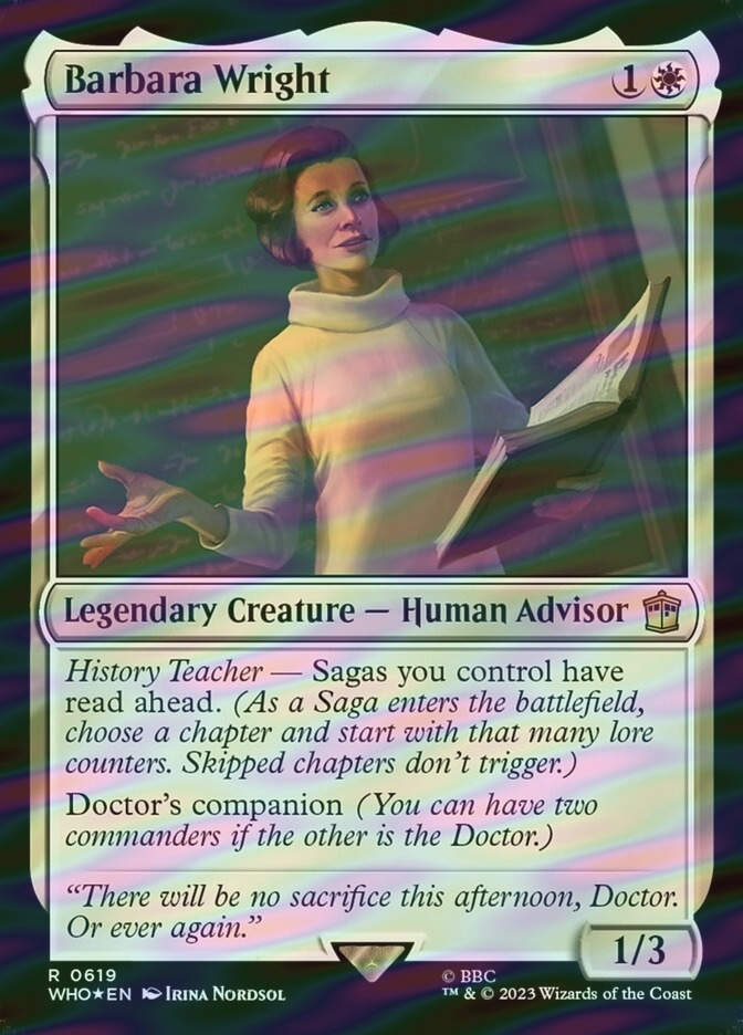 Barbara Wright (WHO) (619) / Surge Foil
