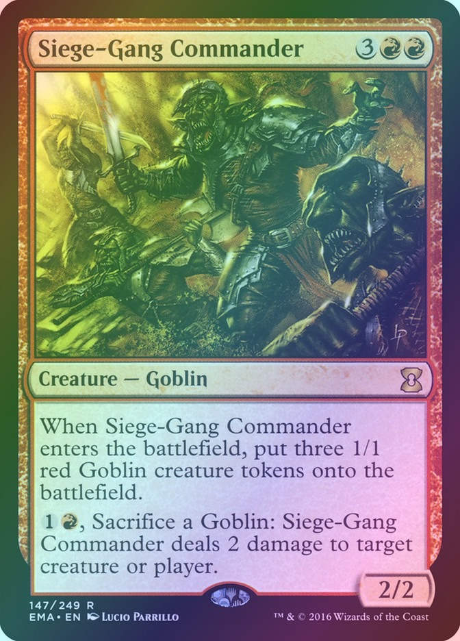 Siege-Gang Commander (EMA) (147) / Foil