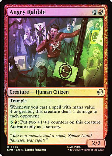 Angry Rabble (SPM) (75) / Foil