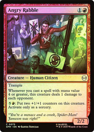 Angry Rabble (SPM) (75) / Foil