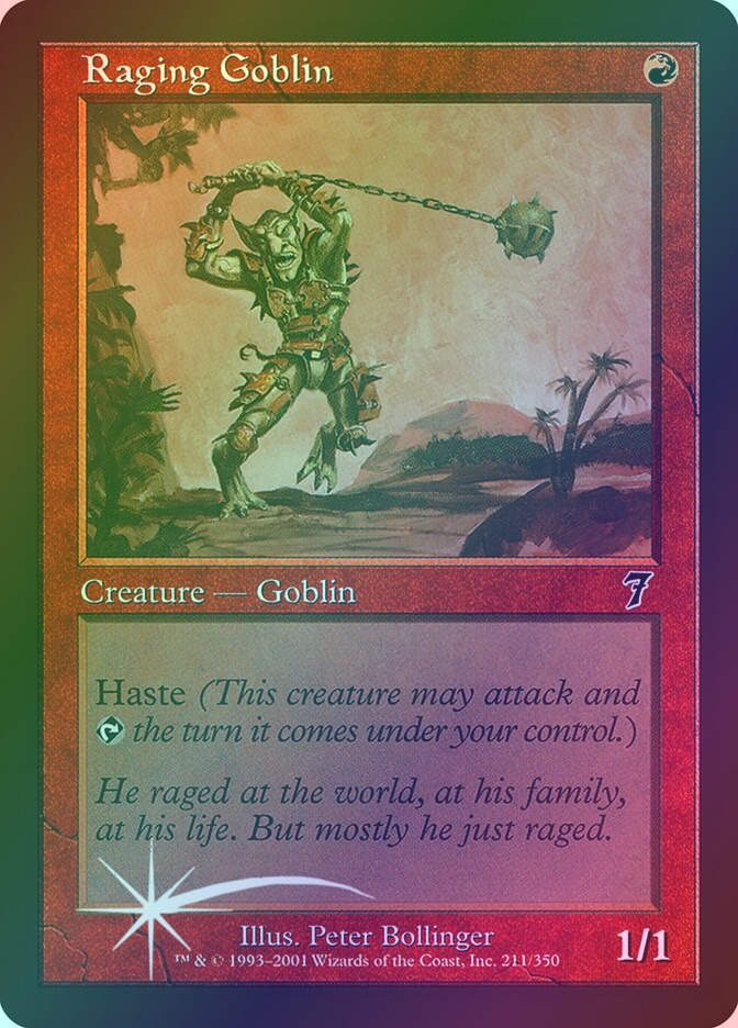 Raging Goblin (7ED) (211★) / Foil