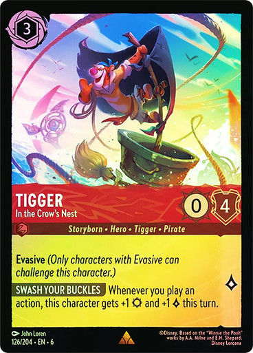 Tigger - In the Crow's Nest (LOR_AZU) / Foil