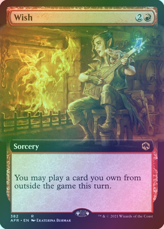 Wish (AFR) (382) / Extended Art / Foil