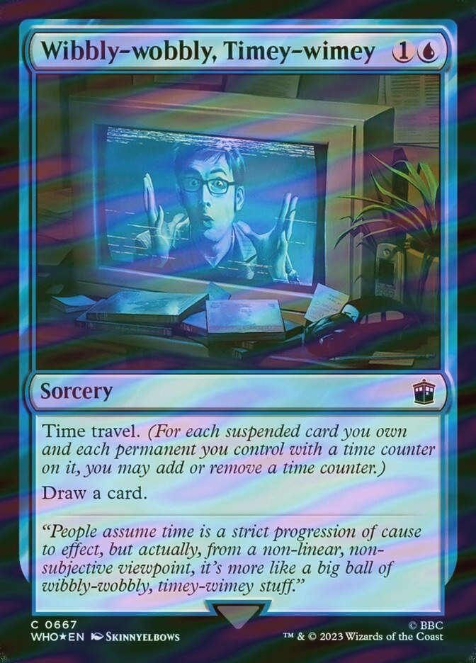 Wibbly-wobbly, Timey-wimey (WHO) (667) / Surge Foil