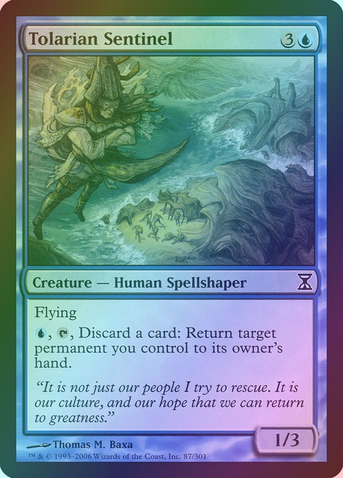 Tolarian Sentinel (TSP) (87) / Foil