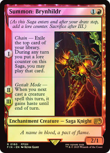 Summon: Brynhildr (FIN) (160) / Foil