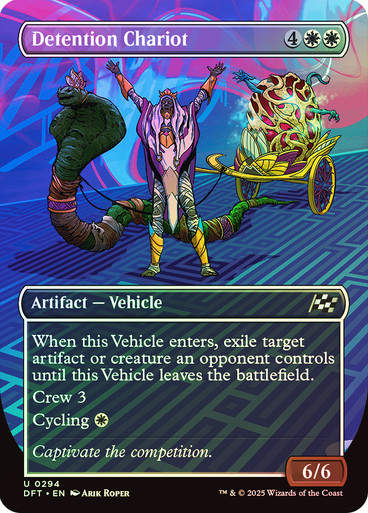 Detention Chariot (DFT) (294) / Foil / Borderless