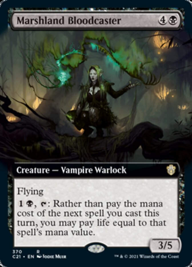 Marshland Bloodcaster (C21) / Extended Art