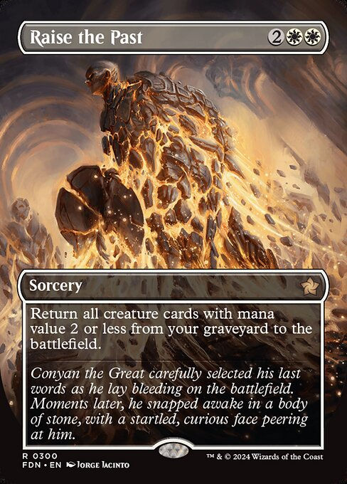 Raise the Past (FDN) (300) / Borderless
