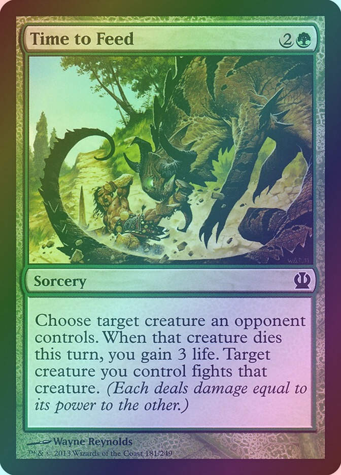 Time to Feed (THS) (181) / Foil