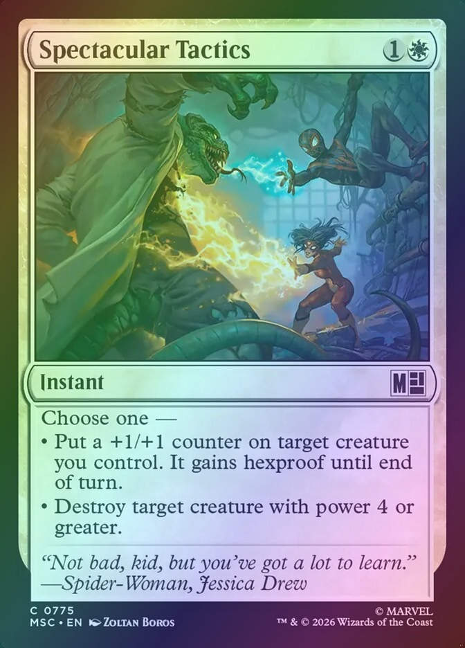 Spectacular Tactics (MSC) (775) / Foil