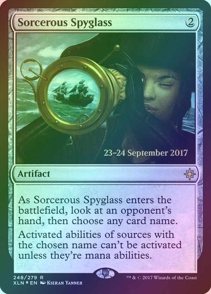 Sorcerous Spyglass (PXLN) (248s) / Foil