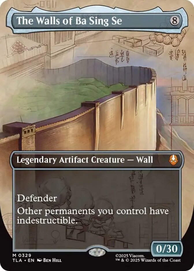 The Walls of Ba Sing Se (TLA) (329) / Borderless